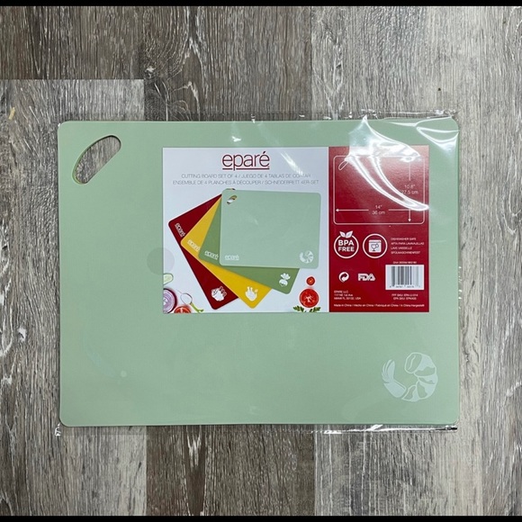 🆕 Eparé set of 4 cutting boards, BPA-free. - Picture 10 of 15